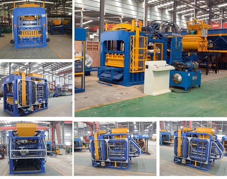 Fully Automatic Hydraulic Block Mould Machine Qt10-15 Brick Paver Machine Hollow Block Mould Machine in Malawi, Zambia