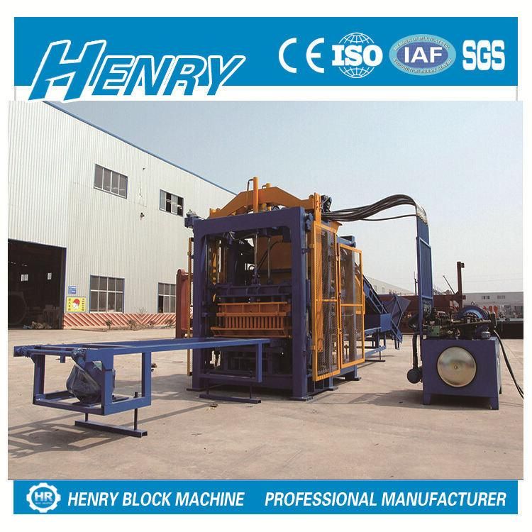 Qt10-15 Fully Automatic Hydraulic Pressure Cement Concrete Block and Brick Making Machine Curbstone Widely Used Block Making Machine
