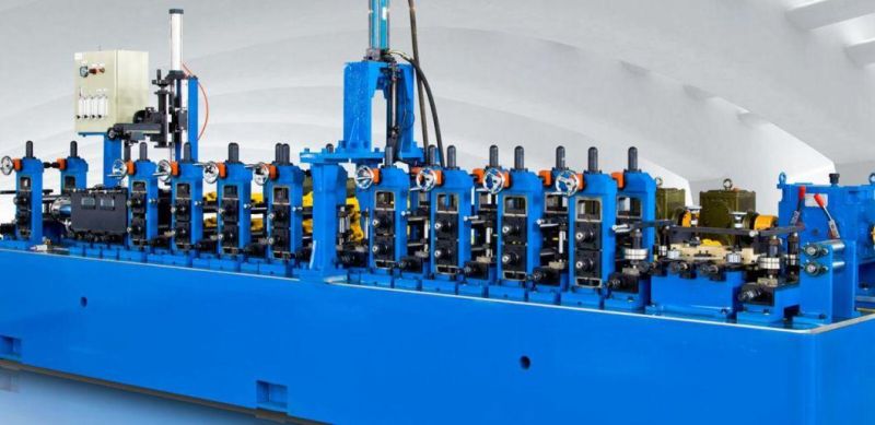 Dupelx Steel Auto Exhaust Welded Pipe Roll Forming Machine