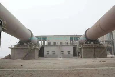 Factory Price Rotary Kiln 400tpd Lime Cement Plant Manufacturing Machine