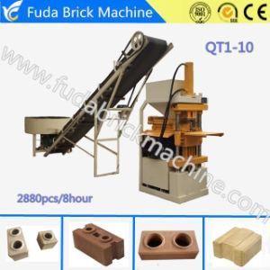 Qt1-10 Full Automatic Hydraulic Interlocking Block Making Machine Price