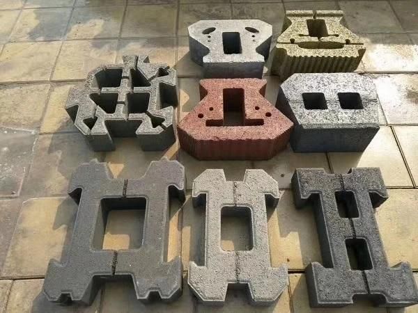 Professional Manual Concrete Cement Hollow Block Brick Making Machine Price List