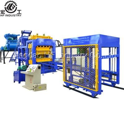 Automatic Hydraulic Concrete Paving Interlocking Paver Hollow Brick Block Making Machine