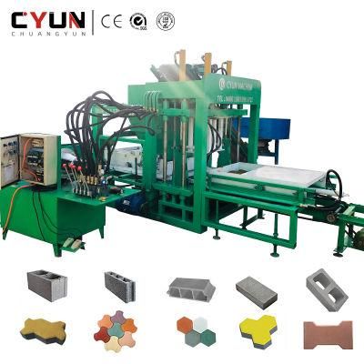 Qt4-25 Professional Automatic Concrete Cement Hollow Block Making Machine