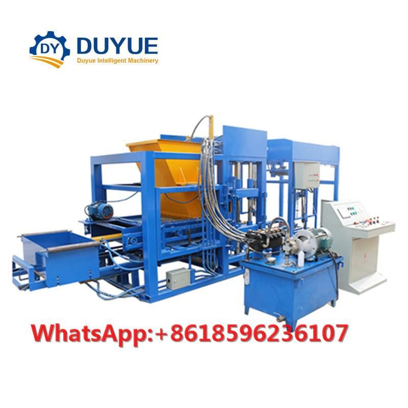 Duyue Qt4-25 Automatic Cement Sand Concrete Block/Brick Making Machine Construction Machinery