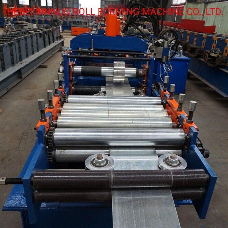 C Purlin Cold Roll Forming Machine Galvanized Purlin Roof Construction Flying Saw Cutting