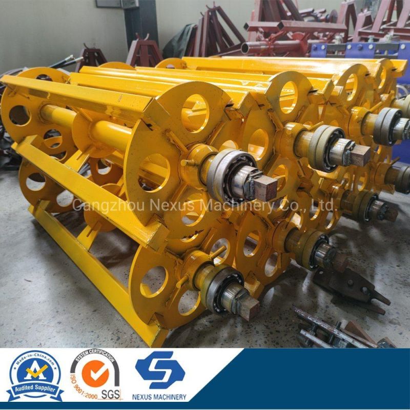 5 Ton Steel Coil Decoiler Manual Uncoiler Machine Metal Roll Holder