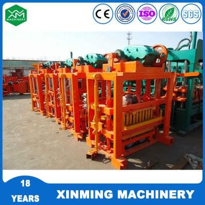 Qt4-40 Semi-Auto Hollow Brick Machine with 12000PCS/Day Production Capacity in Philippines