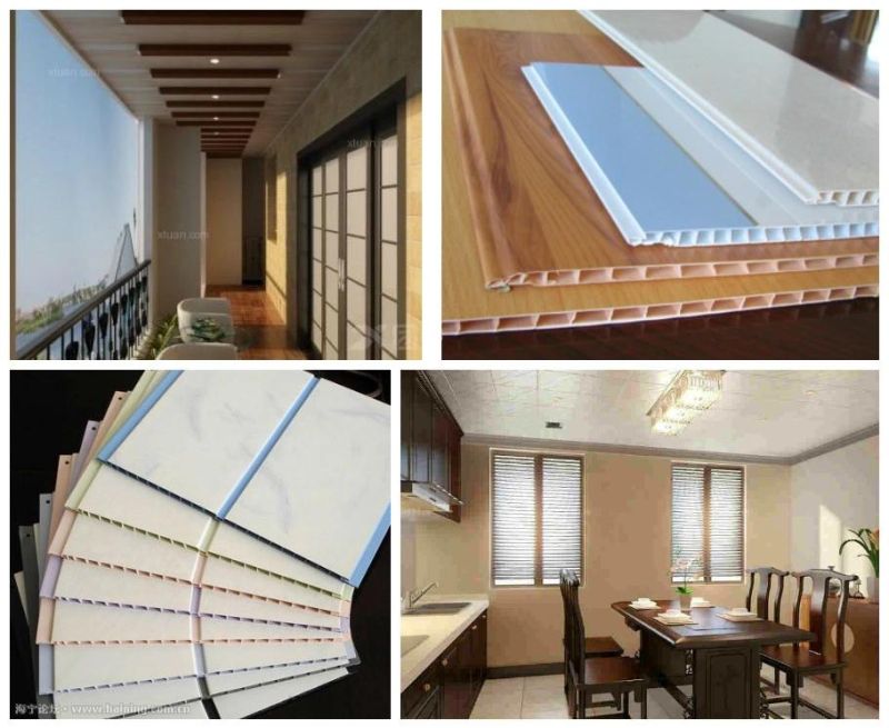 WPC PVC Wall Panel Ceiling Roofing Panel Extrusion Production Line