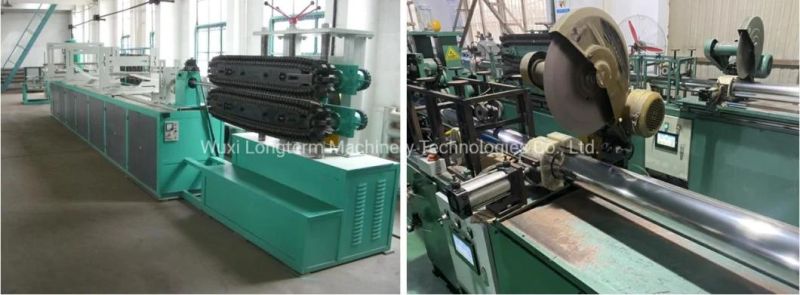 Annular Flexible Metal Gas/Water Hose Making Machine, Spiral Flexible Fire Fighting Pipe Production Line