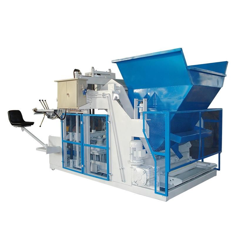 Qmy12-15 Mobile Concrete Hollow Block Making Machine with Top Brand Motors