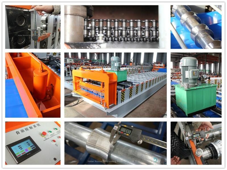 Corrugated Roof Sheet Cold Roll Forming Machine Tile Forming Machine for Metal Sheets