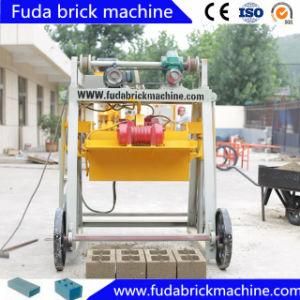 Cinder Mobile Small Manual Block Machine Qmr2-45