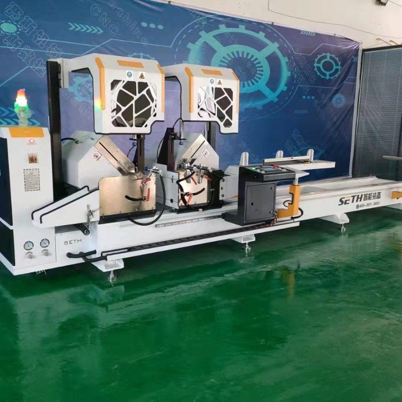 Window Machine CNC Double Head Cutting Machine for Aluminum Profile