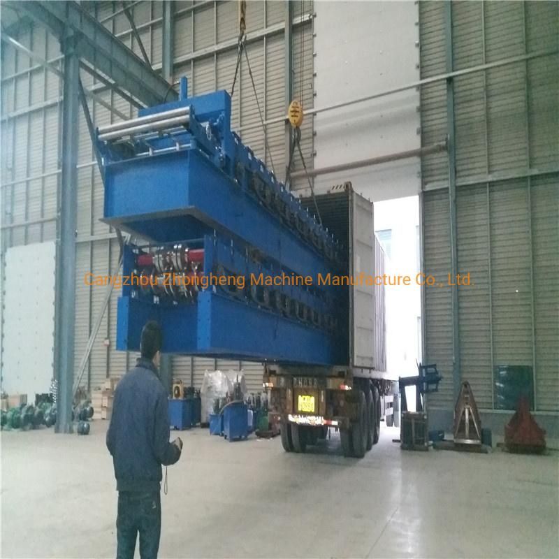 Composite Metal Floor Deck Roll Forming Machine Steel Decking Sheet Making Machinery