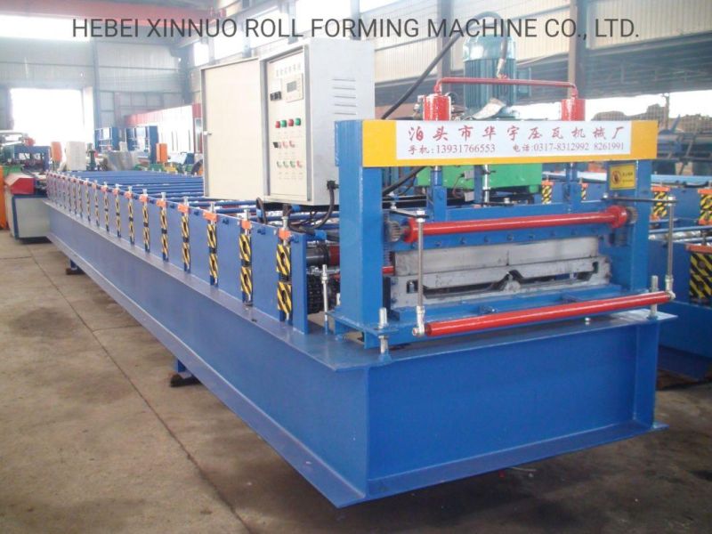 Xinnuo 820 Joint Hidden Type Trapezoidal Metal Sheet Roof Tile Roll Forming Machine/Wall Tile Making Machine