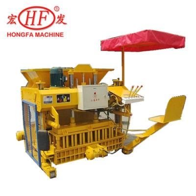 Hfb561 Semi-Automatic Mobile Block Making Machine Hongfa Machinery