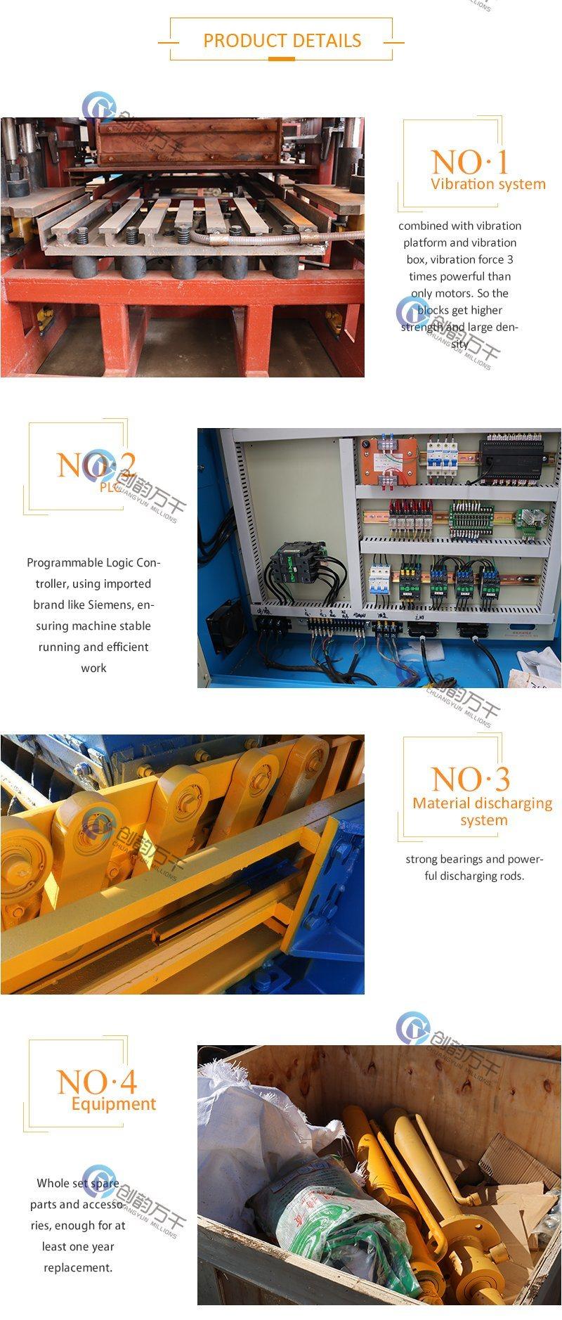 Qt4-15s Cost Effective Automatic Concrete Block Moulding Machinery
