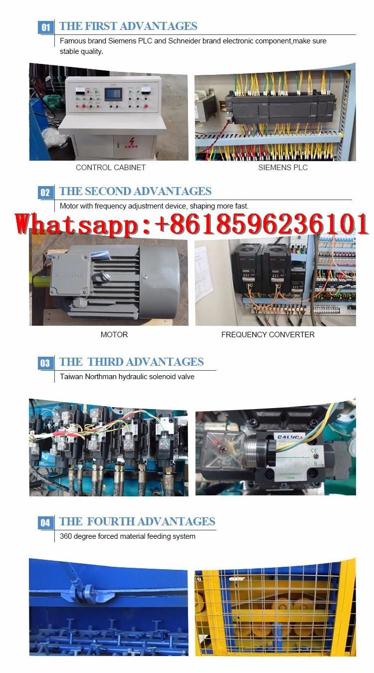 German Technology Qt6-15 Hydraulic Fully Automatic Cement Mould Making Machine for Hollow and Paving Bricks