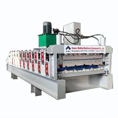 Roofing Galvanized Corrugated Steel Sheet Tile Making Machine