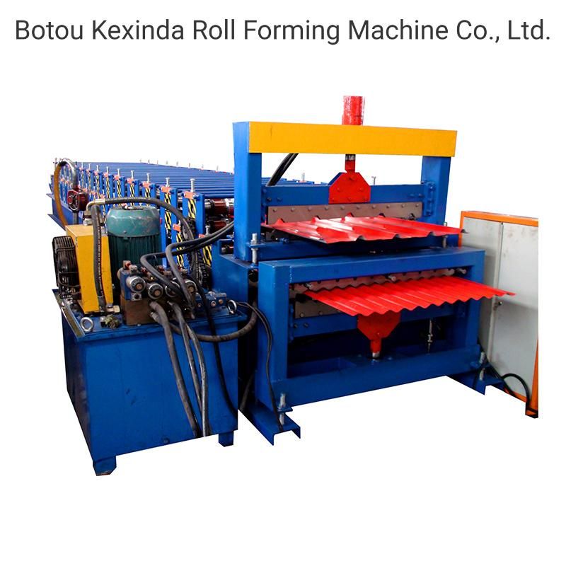 840+836 Double Layer Roofing Sheet Making Machine Roll Forming Machines