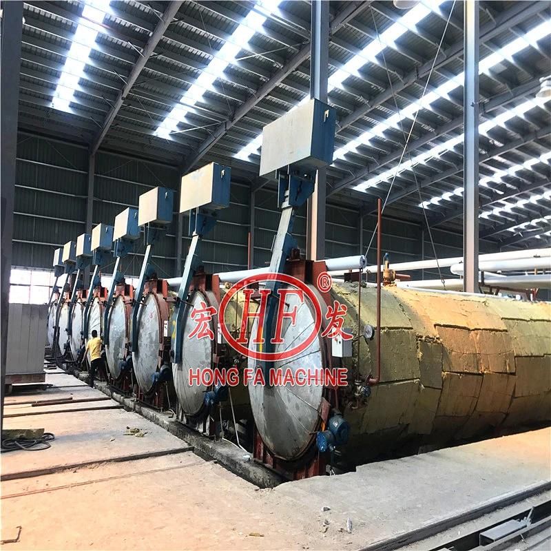 Guangxi Hongfa AAC Block Production Line Autoclaved Aerated Concrete Production Line