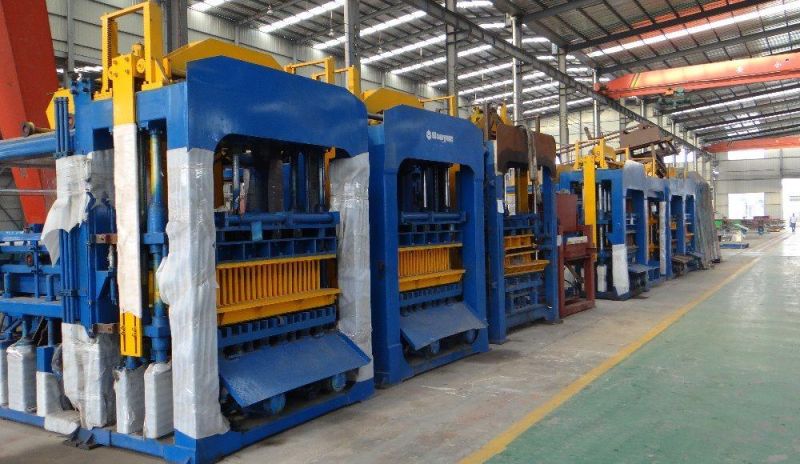 Qt6-15 Fully Automatic Hydraulic Cement Hollow Block Machine Concrete Block Making Machine Paver Machine Curbstone Making Machine Line Booming Business