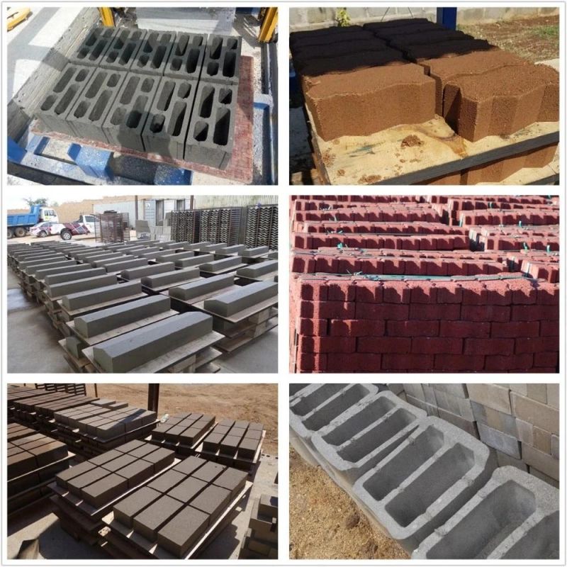 Lower Cost Hr1-18 Cement/Concrete Block Machine Hollow Block Molding Machine in Africa