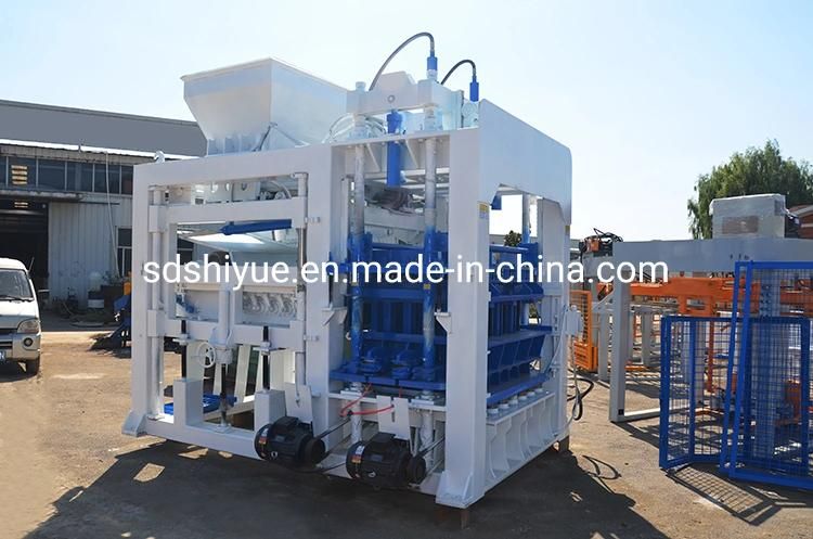 Concrete Hollow Bricks Making Machine with Best Price Qt10-15 Concrete Block Machines for Sale