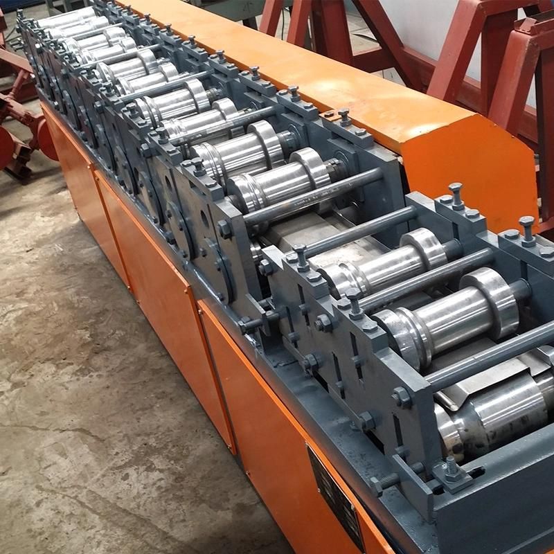 Aluminium Matel Making Shutter Door Roll Forming Machine