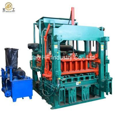 Qt4-20 Concrete Interlocking Paving Block Machine / Electric Brick Making Machine