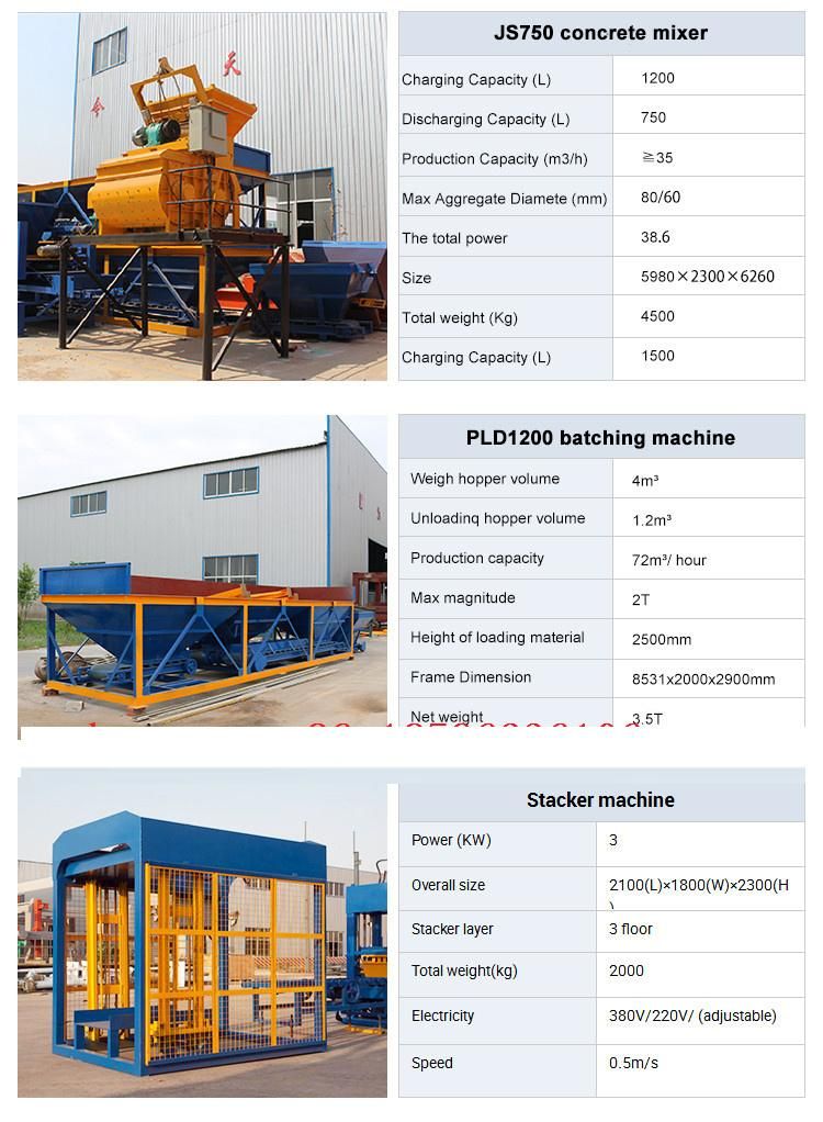 German Technology Qt8-15 Hydraulic Cement Brick Making Machine in Factory