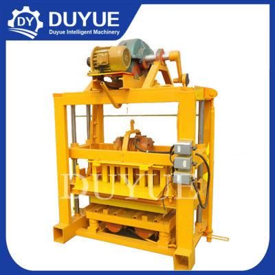 Qt4-40 Manual Concrete Block Machine Concrete Block Making Machine Price Block Making Machine