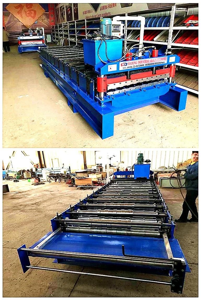 Cold Rolled Steel Ibr Roof Sheet Forming Machine