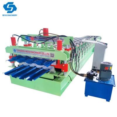 Q-Tile &amp; Ibr Sheet Rolling Machinery Nexus Double Layer Roof Roll Forming Machine