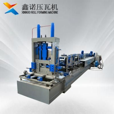 Full Auto C Z U Steel Channel Purlin Roll Forming Machine