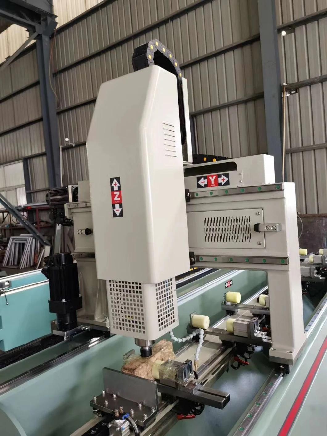 CNC Drilling and Milling Machine for Curtain Wall Aluminum Alloy Profiles Window Door