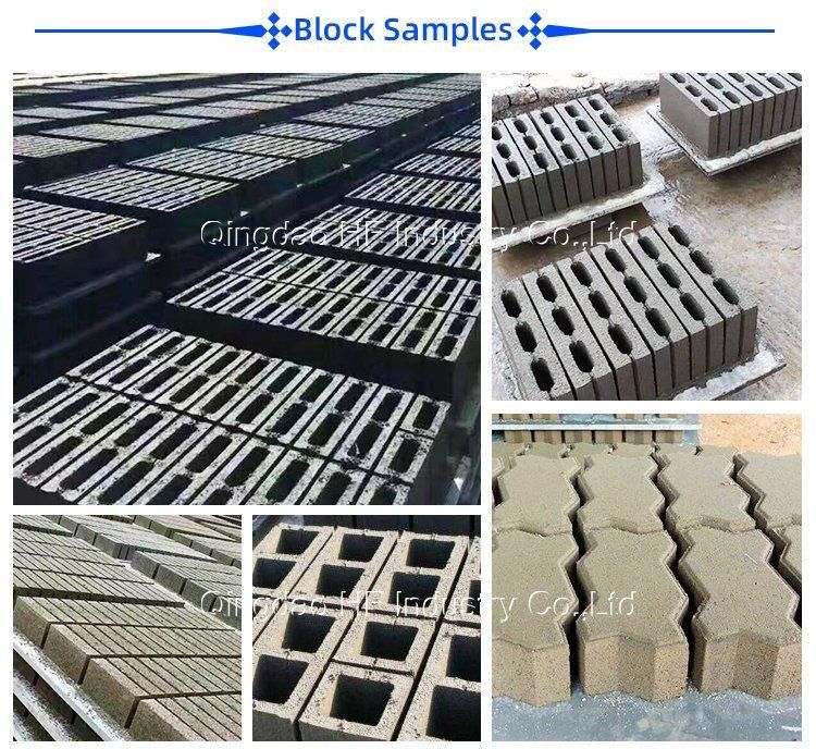 Qt4-25 Automatic Concrete Hollow Paver Block Making Machine