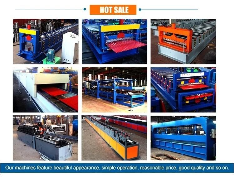 Full Automatic 900 Trapezoidal Roof Tile Making Machine