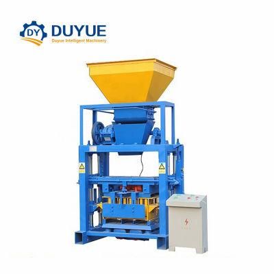 Qt40-1 Concrete Cement Block Machine Low Cost Bricks Making Machine