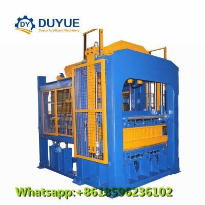 German Technology Qt8-15 Concrete Paving Machine, Brick Machinery, Block Making Machine
