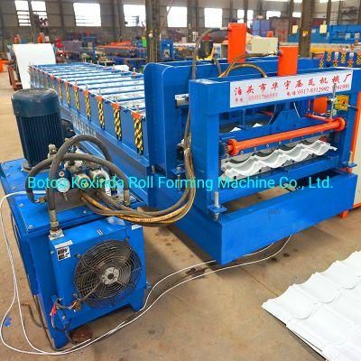 Metal Glazed Low Price Roof Tile Making Machine