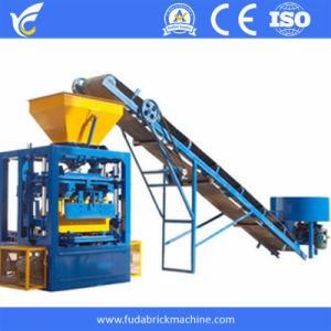 Qt4-24b Semi Automatic Concrete Block Machine Hollow Block Making Machine