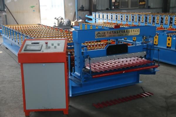 Metal Sheet Automatic Tile Roof Corrugated Roll Forming Making Machine