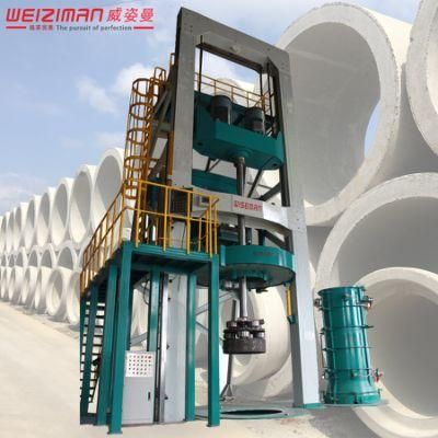 Radial Press Precast Reinforcement Concrete Pipe Making Machine 300-1200