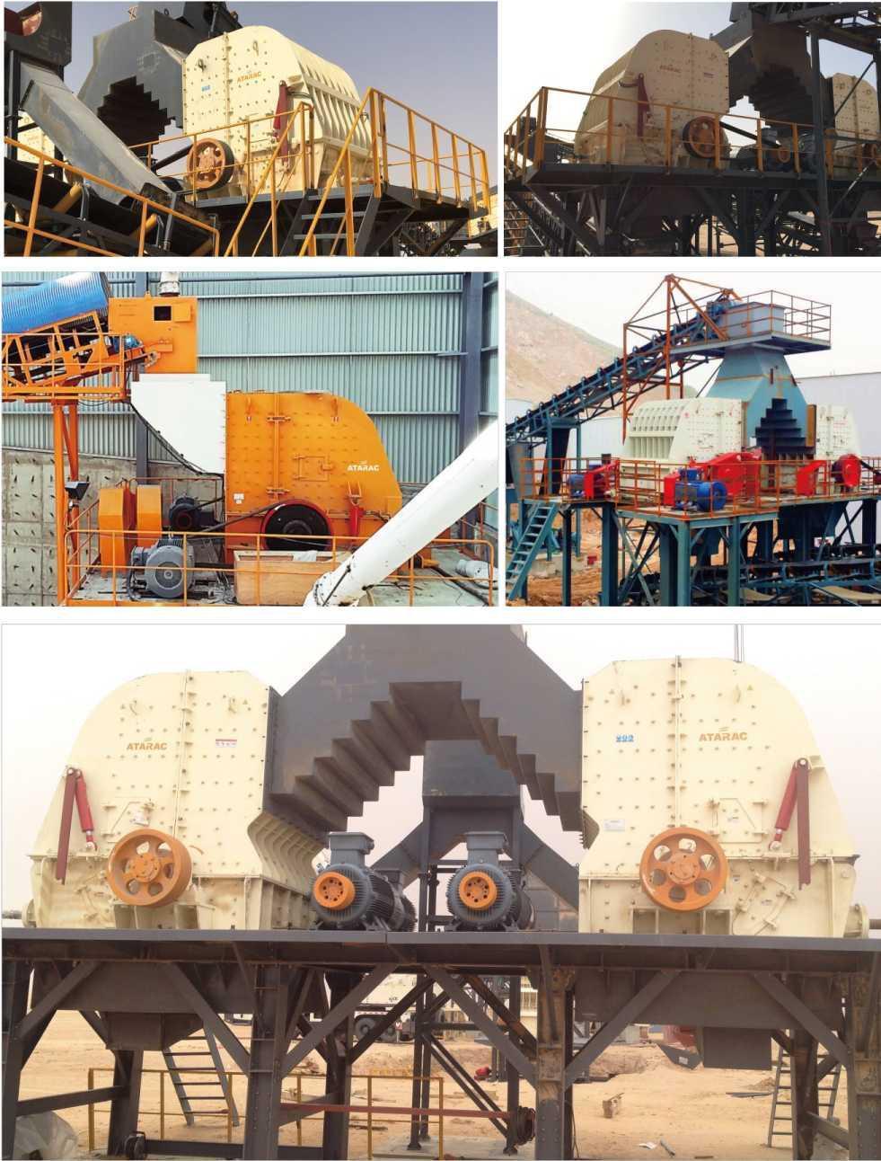 Atairac Construction Waste Material Impact Crusher for Non-Load-Bearing Hollow Blocks