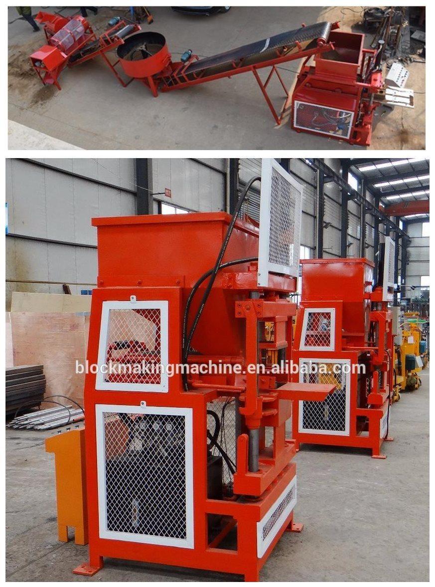 High Capacity Energy Saving Hr2-10automatic Clay Soil Interlock Block Machine Ecological Brick Machines Compressed Block Machine