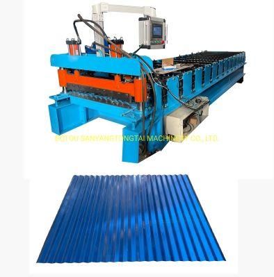 Corrugated Profile Roofing Sheet Rolling Machine