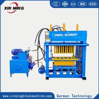 Qt4-30 Diesel Engine Hydraulic Block Machine Concrete Brick Making Machine Paving Brick Color Brick Brick Making Machine