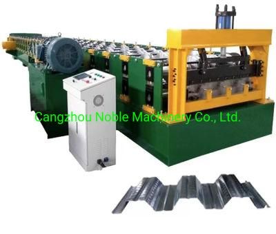 Hydraulic Metal Roofing Sheet Bending Machine High Speed Metal Floor Deck Making Machines